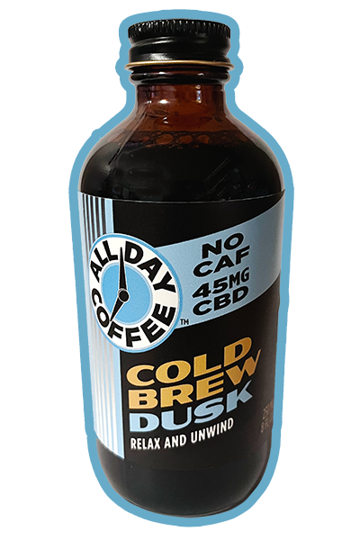 A bottle of All Day Coffee Dusk