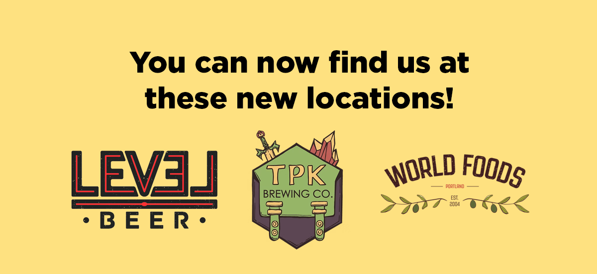 Level, TPK, and World Foods logo on a yellow background